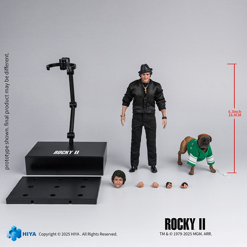 HIYA Exquisite Super Series 1/12 Scale 6 Inch Rocky II Rocky Action Fi