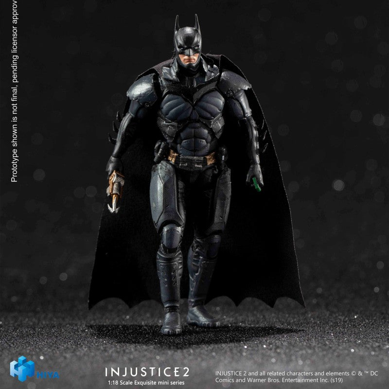 HIYA Exquisite Mini Series 1/18 Scale 4 Inch INJUSTICE 2 Batman Variants Action Figure