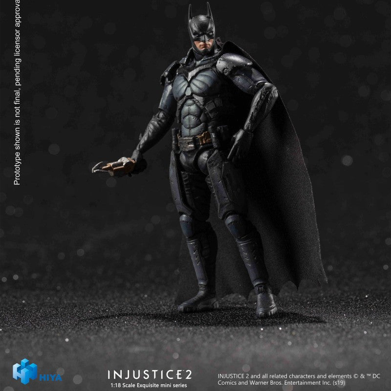HIYA Exquisite Mini Series 1/18 Scale 4 Inch INJUSTICE 2 Batman Variants Action Figure