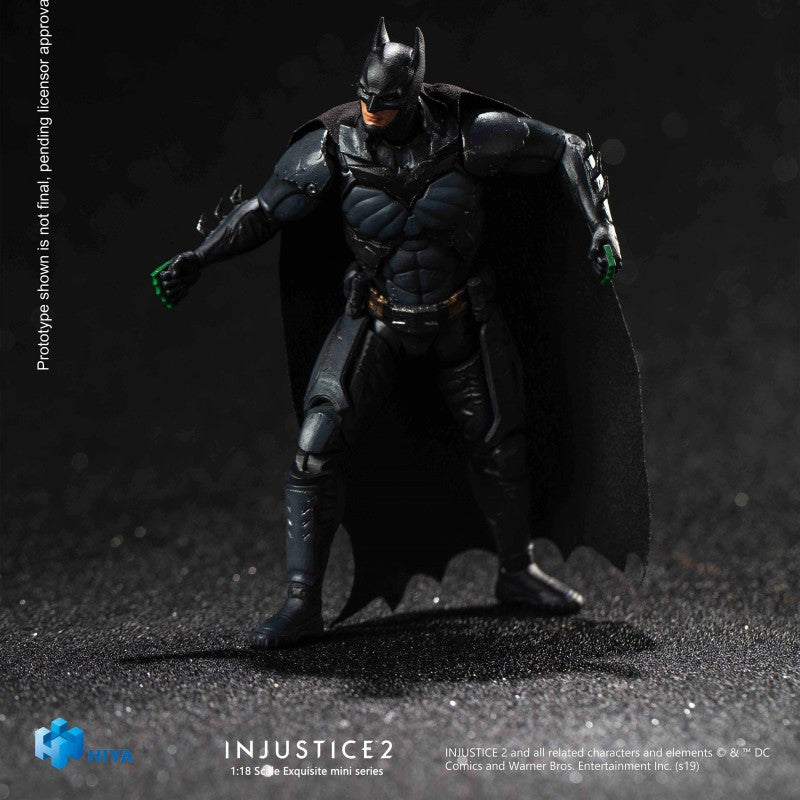 HIYA Exquisite Mini Series 1/18 Scale 4 Inch INJUSTICE 2 Batman Variants Action Figure