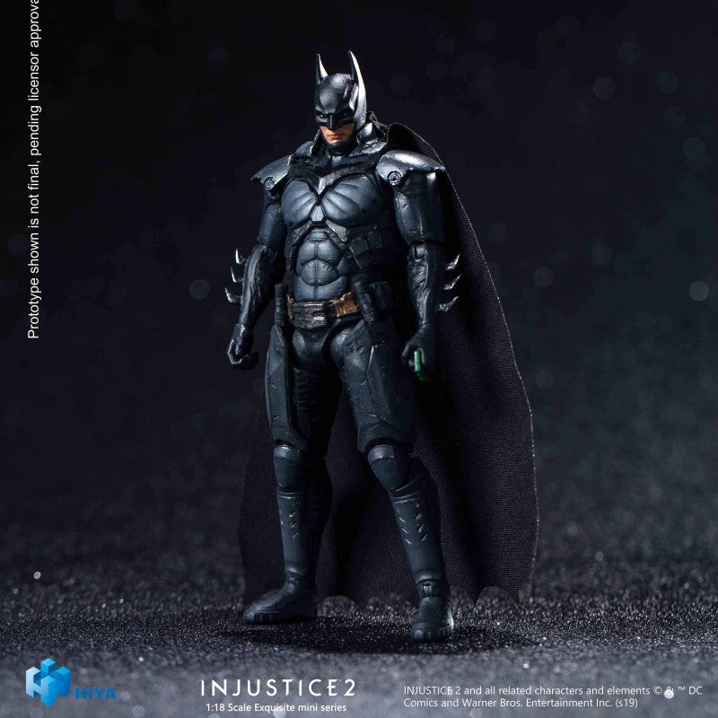 HIYA Exquisite Mini Series 1/18 Scale 4 Inch INJUSTICE 2 Batman Variants Action Figure