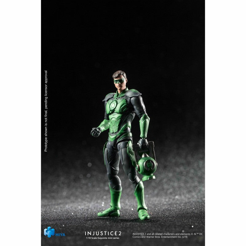 HIYA Exquisite Mini Series 1/18 Scale 4 Inch INJUSTICE 2 Green Lantern Action Figure