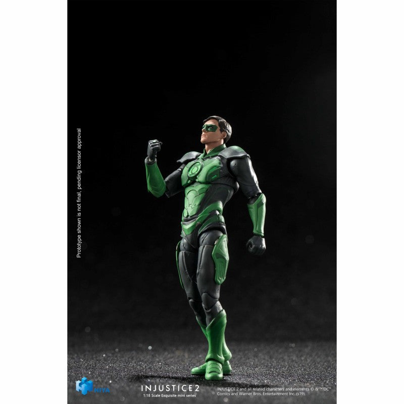 HIYA Exquisite Mini Series 1/18 Scale 4 Inch INJUSTICE 2 Green Lantern Action Figure