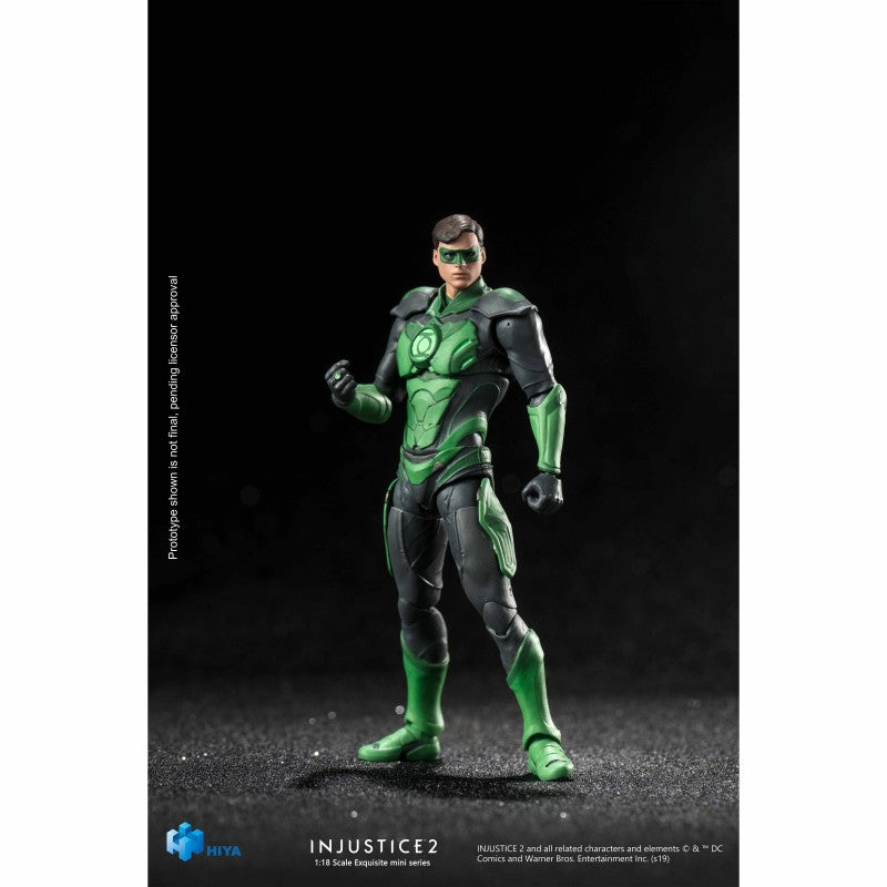 HIYA Exquisite Mini Series 1/18 Scale 4 Inch INJUSTICE 2 Green Lantern Action Figure