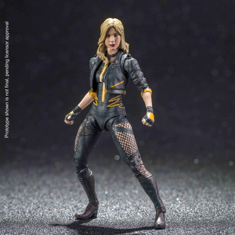 HIYA Exquisite Mini Series 1/18 Scale 4 Inch INJUSTICE 2 Black Canary Action Figure