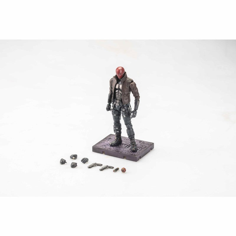 HIYA Exquisite Mini Series 1/18 Scale 4 Inch  INJUSTICE 2 Red hood Action Figure