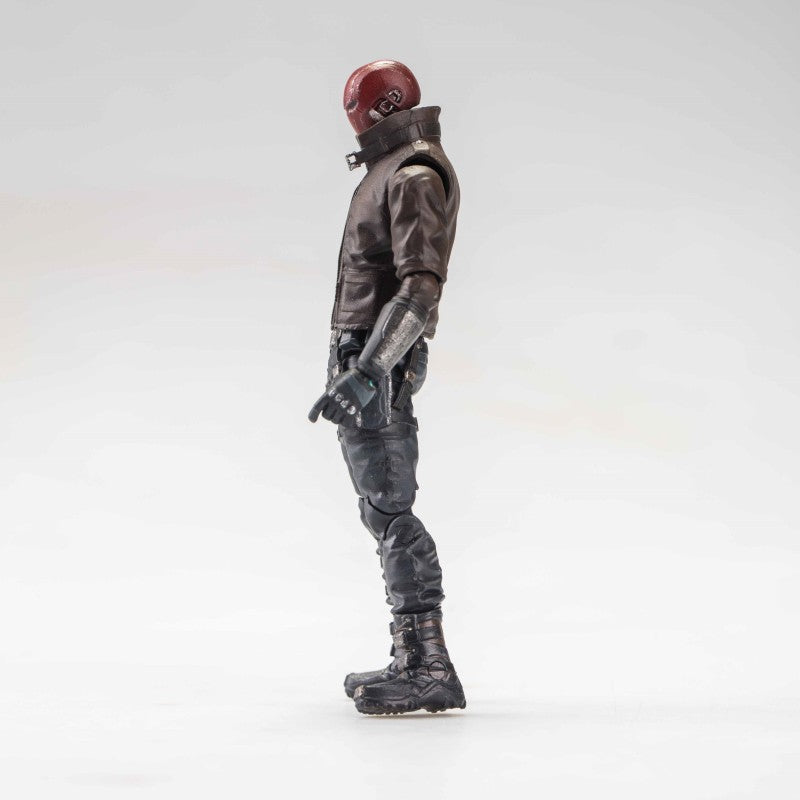 HIYA Exquisite Mini Series 1/18 Scale 4 Inch  INJUSTICE 2 Red hood Action Figure