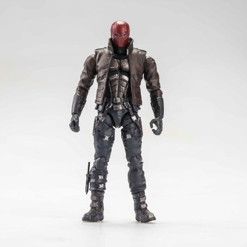 HIYA Exquisite Mini Series 1/18 Scale 4 Inch  INJUSTICE 2 Red hood Action Figure