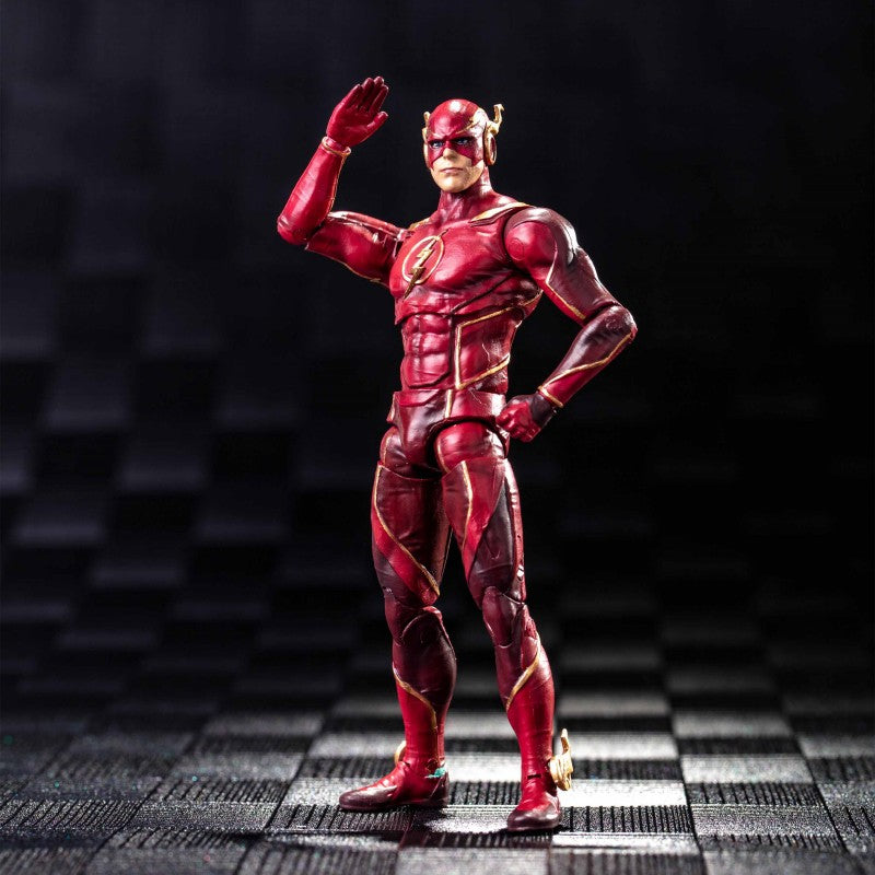 HIYA Exquisite Mini Series 1/18 Scale 4 Inch INJUSTICE 2  The Flash Action Figure