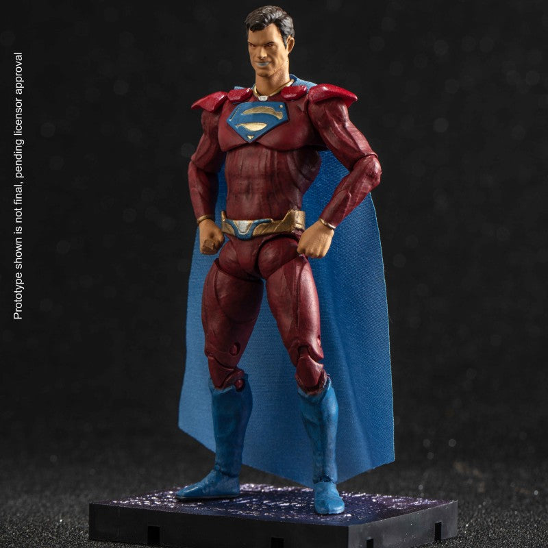 HIYA Exquisite Mini Series 1/18 Scale 4 Inch INJUSTICE 2 Superman Think Geek Exclusive Action Figure