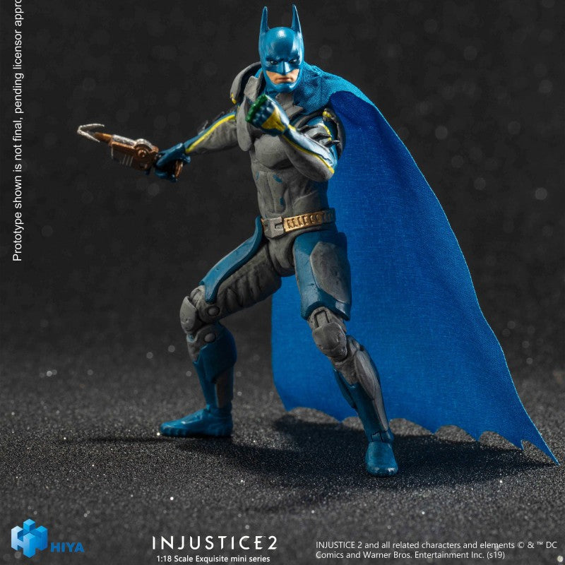 HIYA Exquisite Mini Series 1/18 Scale 4 Inch INJUSTICE 2 Batman Think Geek Exclusive Action Figure