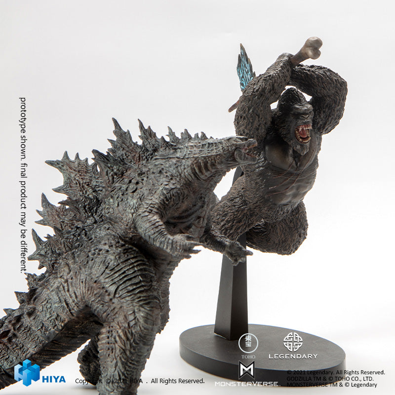 HIYA Stylist Series None Scale 10 Inch GODZILLA VS KONG Kong PVC statue