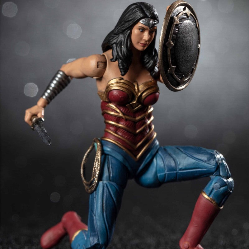 HIYA Exquisite Mini Series 1/18 Scale 4 Inch INJUSTICE 2 Wonder Woman Action Figure