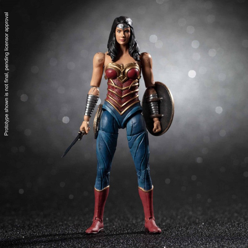 HIYA Exquisite Mini Series 1/18 Scale 4 Inch INJUSTICE 2 Wonder Woman Action Figure