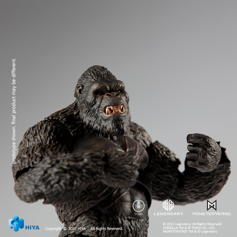 HIYA Exquisite Basic Series None Scale 6 Inch GODZILLA VS KONG Kong Action Figure