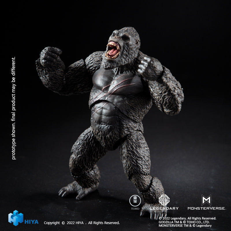 HIYA Exquisite Basic Series None Scale 6 Inch GODZILLA VS KONG Kong Action Figure