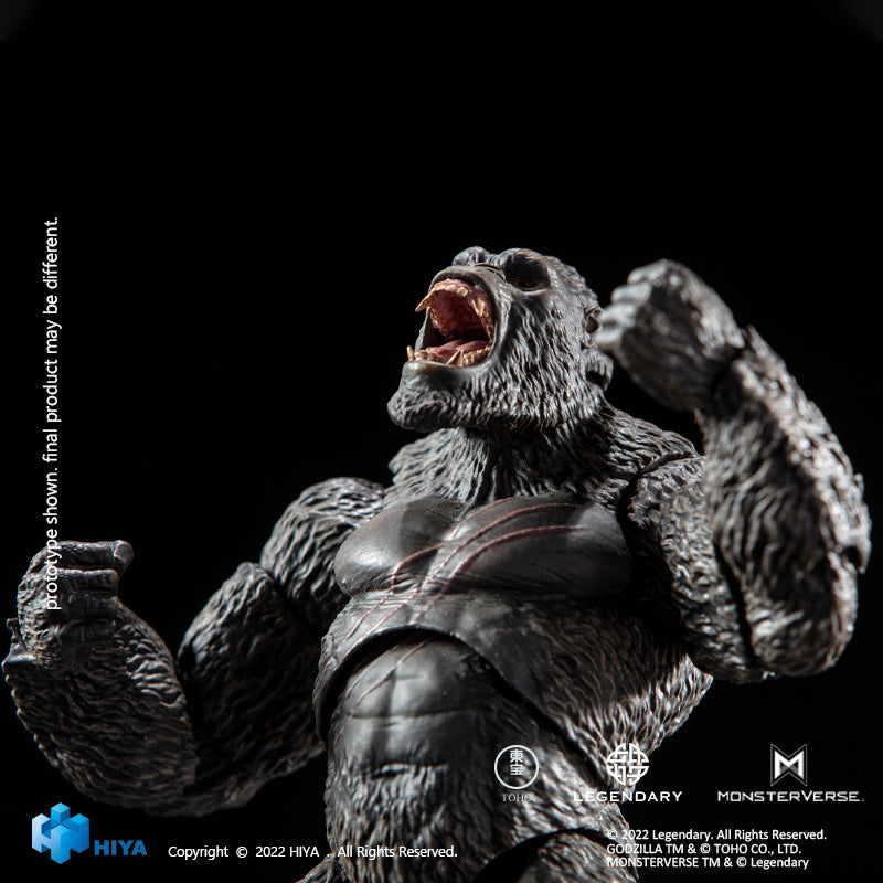 HIYA Exquisite Basic Series None Scale 6 Inch GODZILLA VS KONG Kong Action Figure