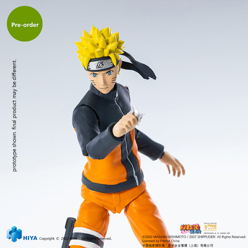 HIYA Exquisite Basic Series 1/12 Scale 6 Inch NARUTO UZUMAKI Naruto Action Figure