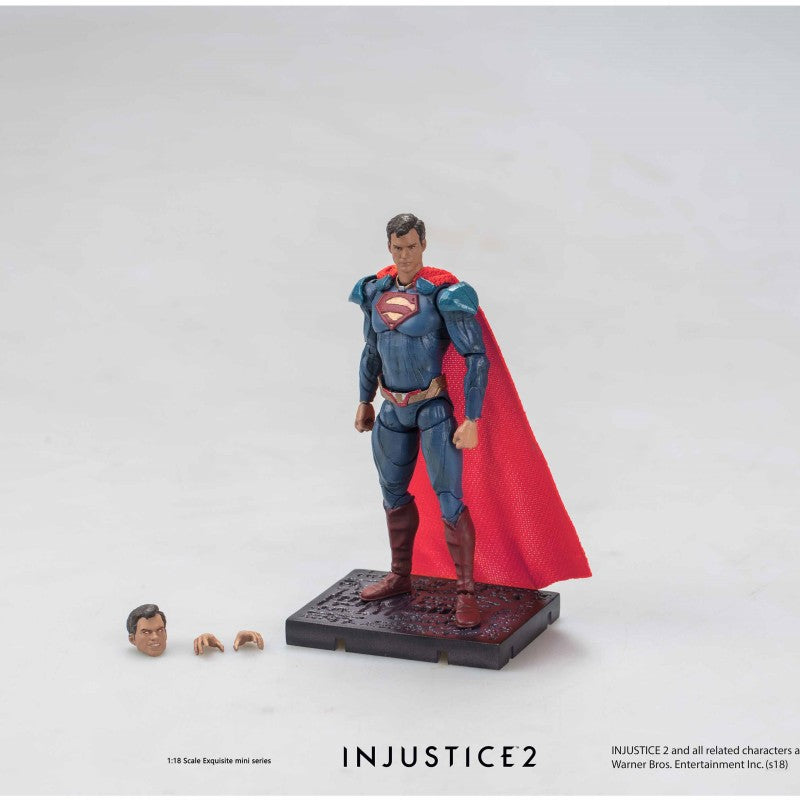 HIYA Exquisite Mini Series 1/18 Scale 4 Inch INJUSTICE 2 Superman Action Figure