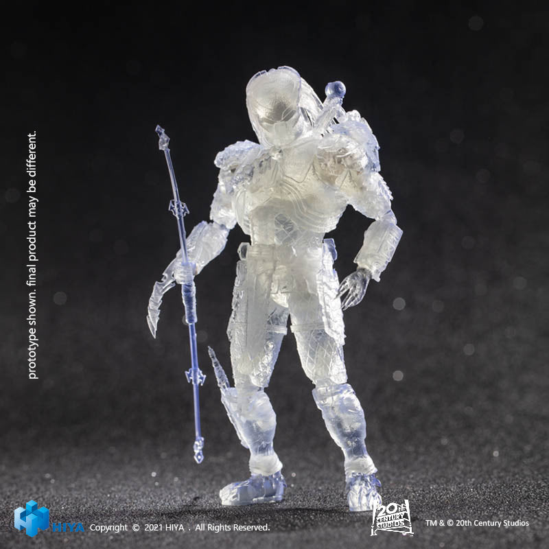 HIYA Exquisite Mini Series 1/18 Scale 5 Inch AVP Invisible Scar Predator Action Figure