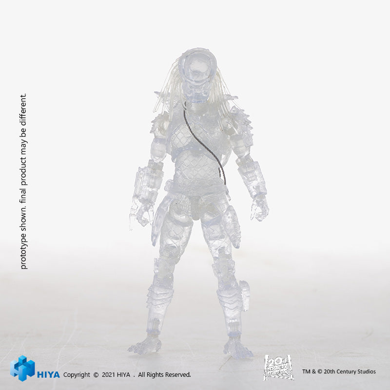 HIYA Exquisite Mini Series 1/18 Scale 5 Inch PREDATOR 2 Invisible City Hunter Action Figure
