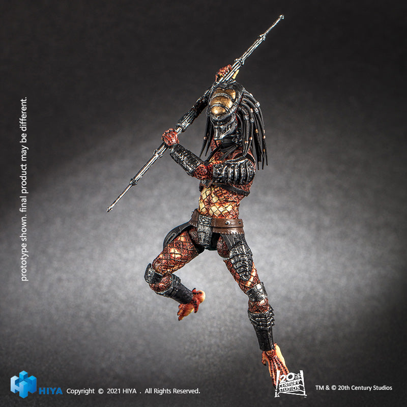 HIYA Exquisite Mini Series 1/18 Scale 5 Inch PREDATOR 2 Boar Predator Action Figure