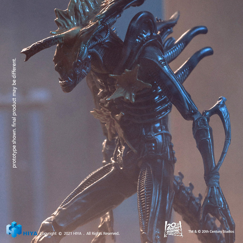 HIYA Exquisite Mini Series 1/18 Scale 5 Inch ALIENS Headshot Alien Warrior Action Figure