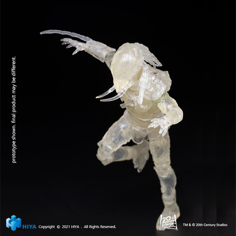 HIYA Exquisite Mini Series 1/18 Scale 5 Inch PREDATORS Invisible Tracker Predator Action Figure