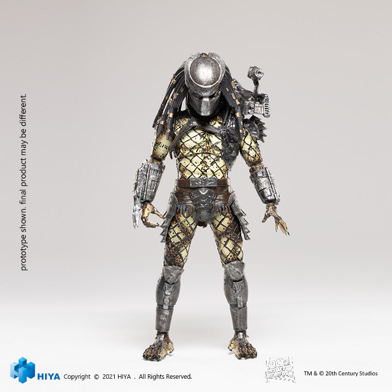 HIYA Exquisite Mini Series 1/18 Scale 5 Inch PREDATORS Armored Crucified Predator Action Figure
