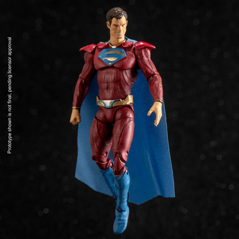 HIYA Exquisite Mini Series 1/18 Scale 4 Inch INJUSTICE 2 Superman Think Geek Exclusive Action Figure