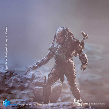 HIYA Exquisite Mini Series 1/18 Scale 5 Inch AVP Final Battle Scar Predator Action Figure