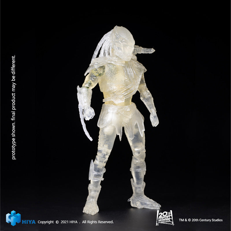 HIYA Exquisite Mini Series 1/18 Scale 5 Inch PREDATORS Invisible Berserker Action Figure