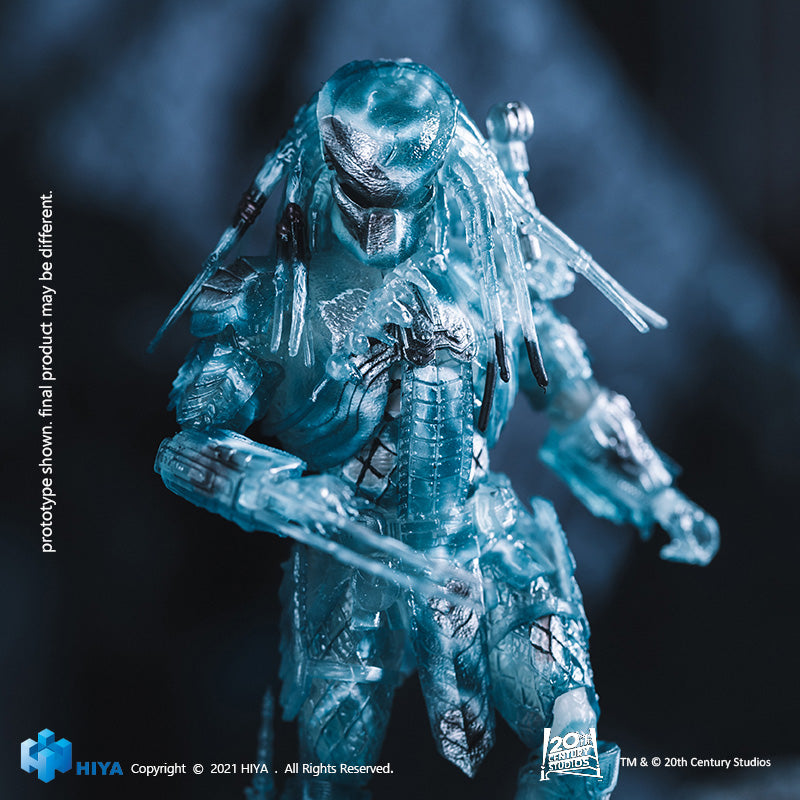 HIYA Exquisite Mini Series 1/18 Scale 5 Inch AVP Active Camouflage Scar Action Figure