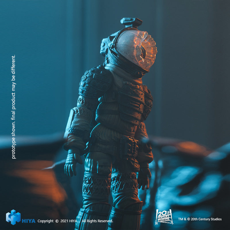 HIYA Exquisite Mini Series 1/18 Scale 5 Inch ALIEN Kane Facehugger Attack Action Figure