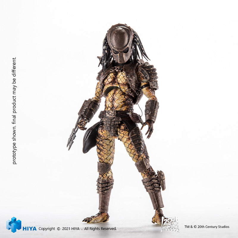 HIYA Exquisite Mini Series 1/18 Scale 5 Inch PREDATOR 2 City Hunter Action Figure