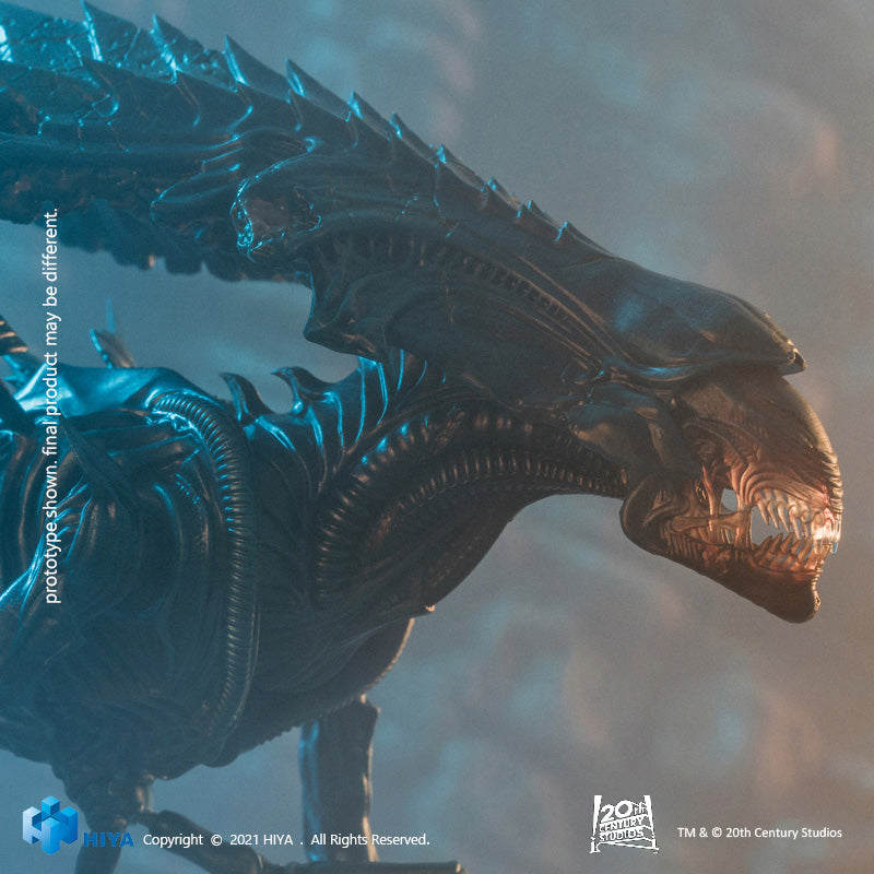 HIYA Exquisite Mini Series 1/18 Scale 5 Inch AVP Battle Damage Alien Queen Action Figure