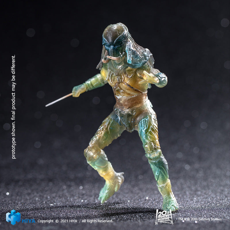 HIYA Exquisite Mini Series 1/18 Scale 5 Inch PREDATORS Active Camouflage Tracker Action Figure