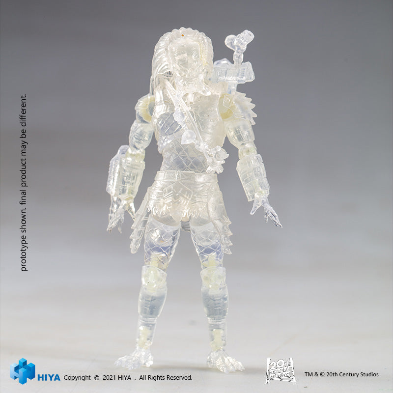 HIYA Exquisite Mini Series 1/18 Scale 5 Inch PREDATOR Invisible Jungle Predator Action Figure
