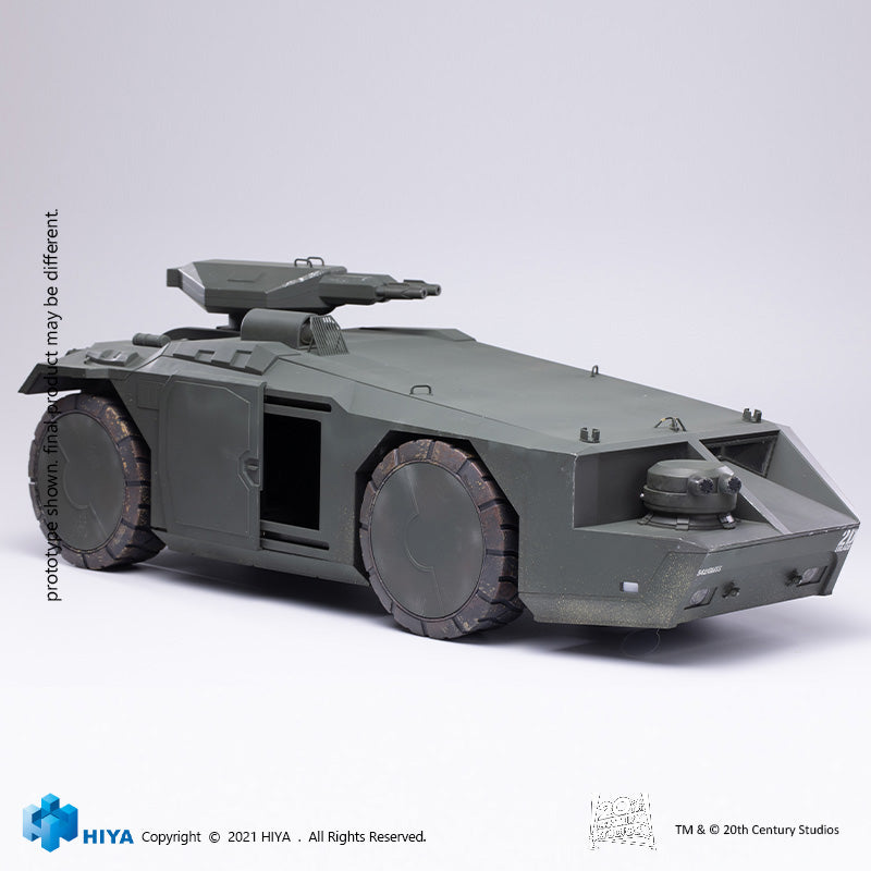 HIYA Exquisite Mini Series 1/18 Scale 5 Inch ALIENS Armored Personnel Carrier Green Version scale vehicle Action Figure