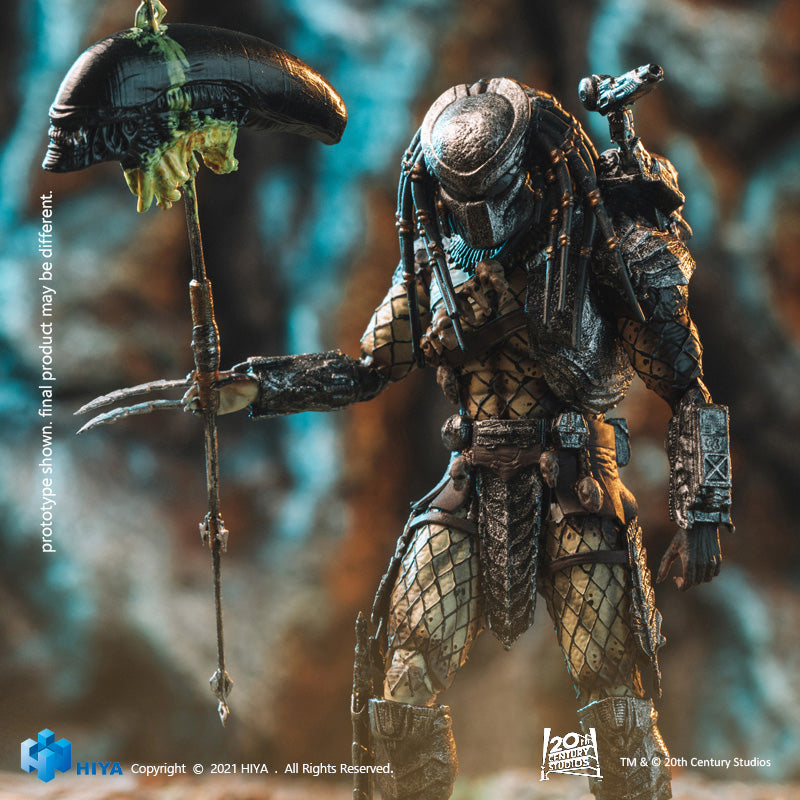 HIYA Exquisite Mini Series 1/18 Scale 5 Inch AVP Young Blood Predator Action Figure