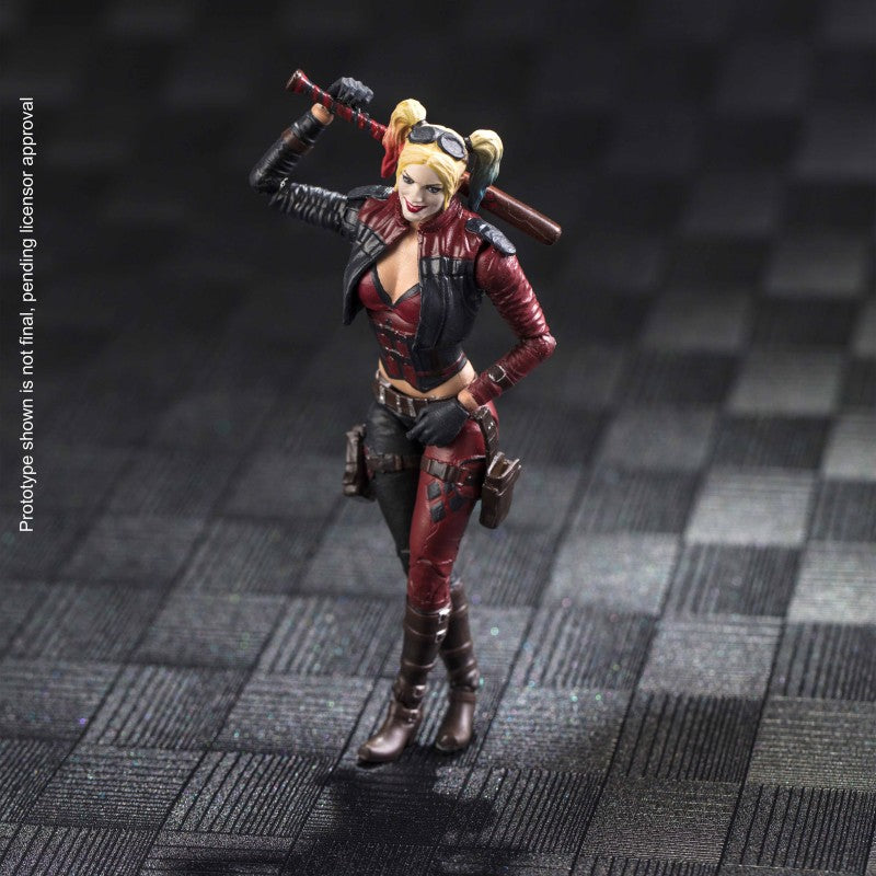 HIYA Exquisite Mini Series 1/18 Scale 4 Inch INJUSTICE 2 Harley Quinn Action Figure