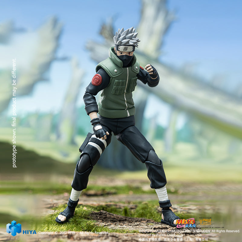 HIYA Exquisite Basic Series 1/12 Scale 6 Inch NARUTO Kakashi Action Figure