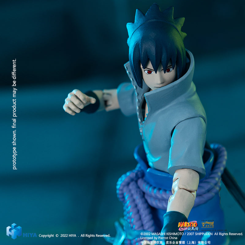 HIYA Exquisite Basic Series 1/12 Scale 6 Inch NARUTO Sasuke Action Figure