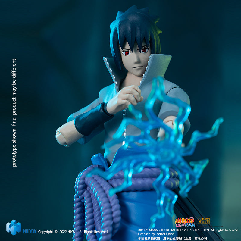 HIYA Exquisite Basic Series 1/12 Scale 6 Inch NARUTO Sasuke Action Figure