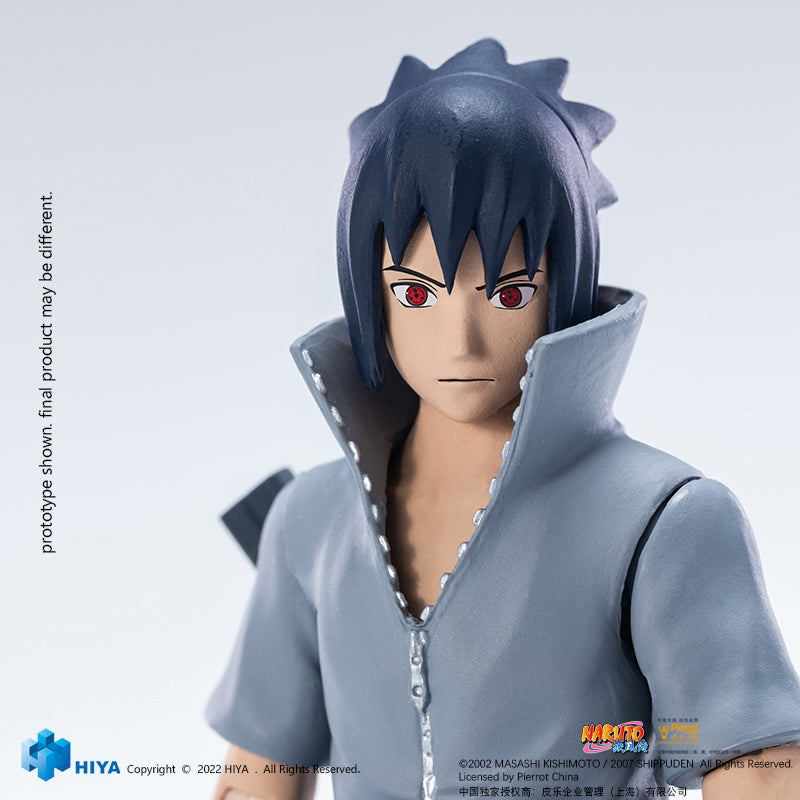 HIYA Exquisite Basic Series 1/12 Scale 6 Inch NARUTO Sasuke Action Figure