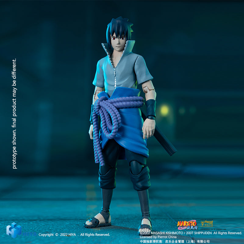 HIYA Exquisite Basic Series 1/12 Scale 6 Inch NARUTO Sasuke Action Figure