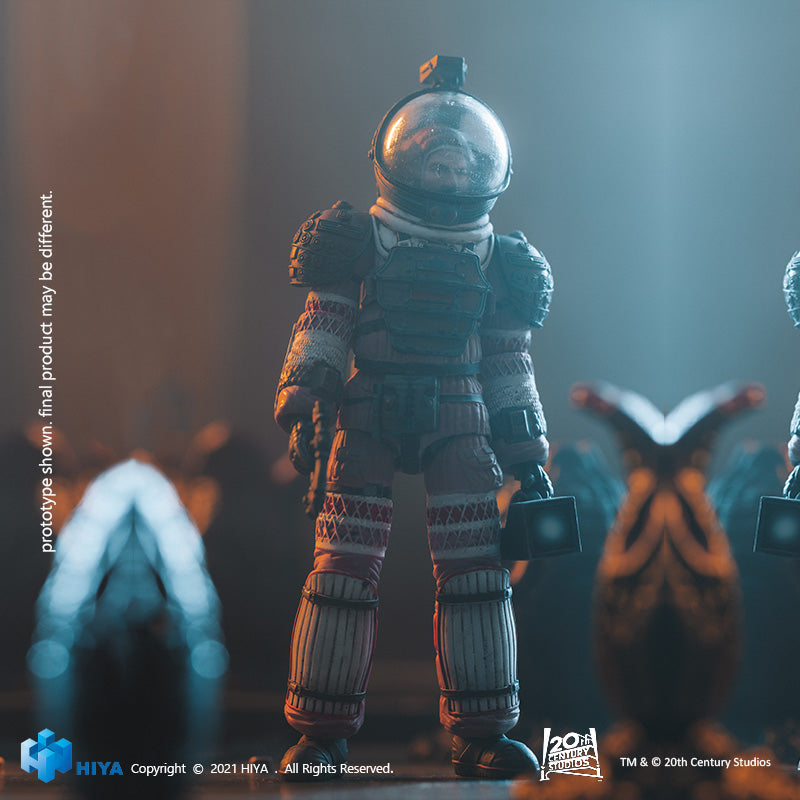 HIYA Exquisite Mini Series 1/18 Scale 5 Inch ALIEN Dallas In Spacesuit Action Figure