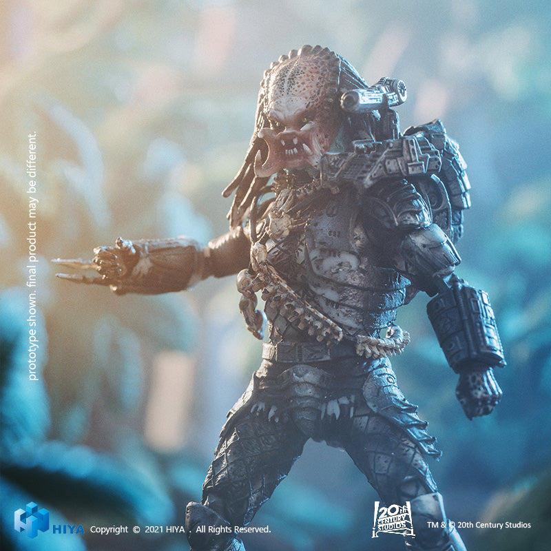 HIYA Exquisite Mini Series 1/18 Scale 5 Inch PREDATOR Open Mouth Jungle Predator Action Figure