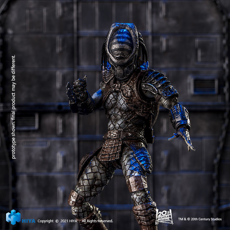 HIYA Exquisite Mini Series 1/18 Scale 5 Inch PREDATOR 2 Warrior Predator Action Figure