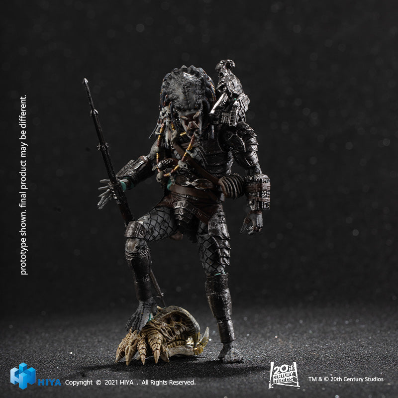 HIYA Exquisite Mini Series 1/18 Scale 5 Inch PREDATOR 2 Elder Predator V2 Action Figure